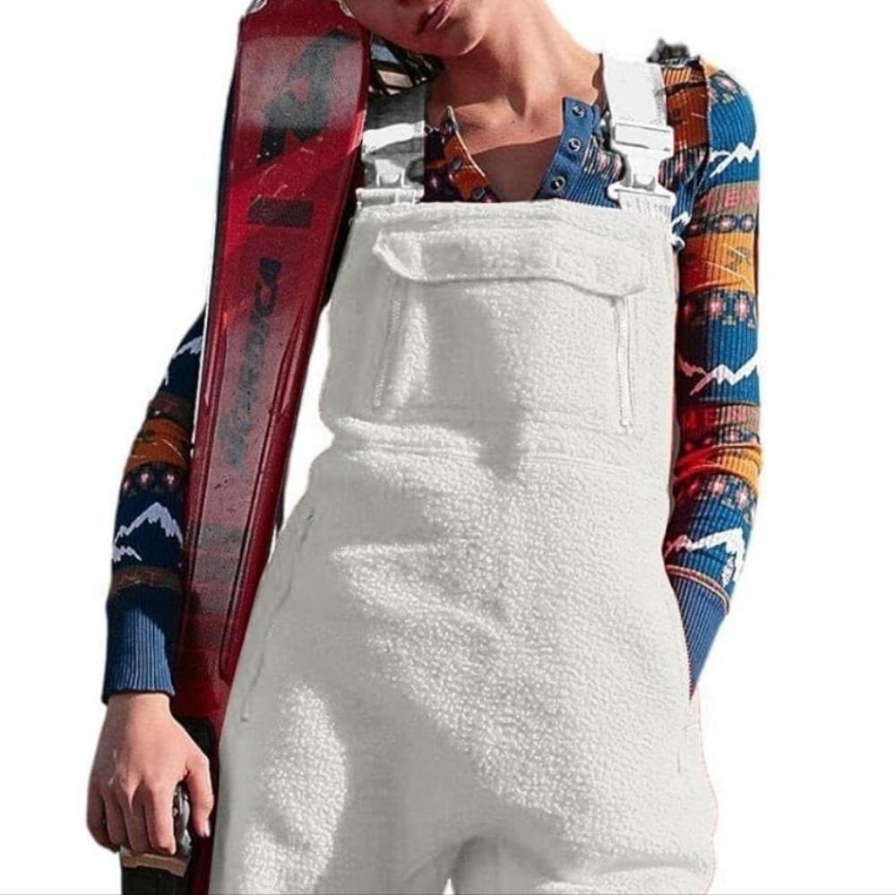 Fleece Bib Overalls - Picture 5 of 16